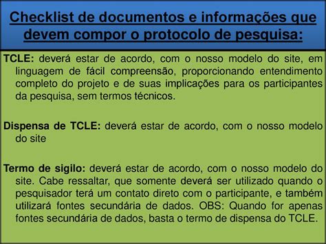 Comitê de Ética em Pesquisa Seres Humanos ppt carregar