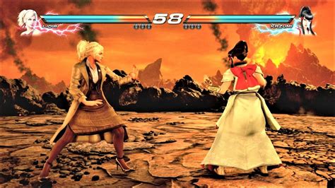 Lidia Sobieska Vs Final Boss Kazumi Mishima Hardest Ai Tekken