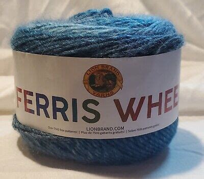 New Lion Brand Ferris Wheel Yarn 217 607 Full Moon EBay