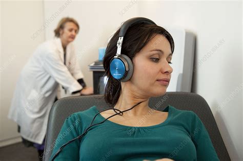 Audiometry Examination Stock Image C010 7517 Science Photo Library