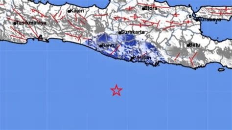 Gempa Terkini M5 6 Guncang Pacitan Berpusat Di Laut Tidak Berpotensi