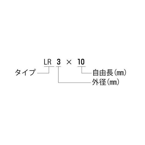 【ソロエルアリーナ】 東京発条製作所 丸線コイルばね Lr Lr3×10 Lr3 10 1セット（40個）（直送品） 通販 Askul（公式）