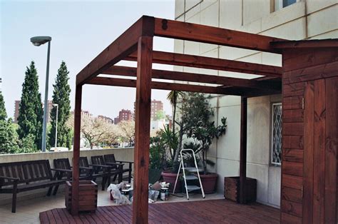 Pergola Milano Madera Pino Barcelona 18 DeckingPark Online