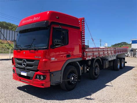 Mercedes Benz Atego Vermelho Sob Consulta