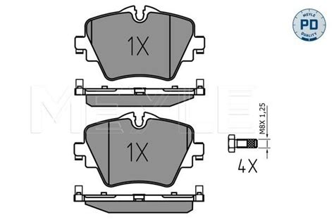 Brake Pad Set Disc Brake 34106884492 34 10 6 884 492 6884492