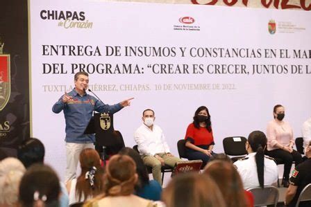 Oye Chiapas Entrega Rutilio Escand N Insumos Y Constancias Del