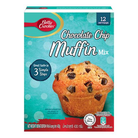 Betty Crocker Muffin Mix Chocolate Chip Ntuc Fairprice