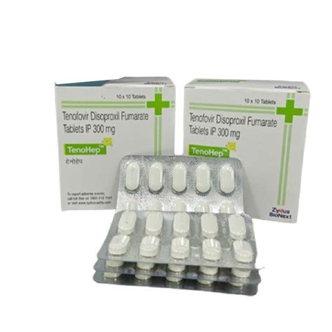 Tenohep Tenofovir Disoproxil Fumarate Tablet Mg At Rs Box In