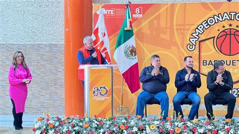 Inaugura la Sección 8 del SNTE el Campeonato Estatal de Básquetbol