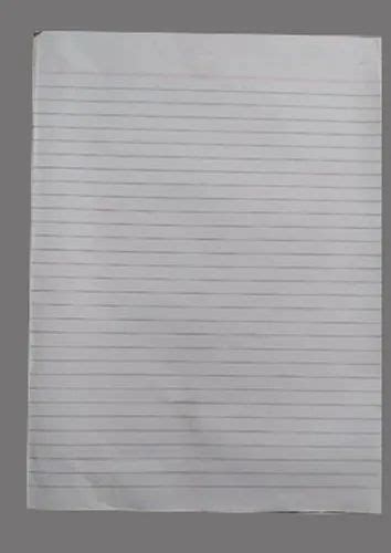 White A Size Ruled Paper For College Packaging Type Packet At Rs