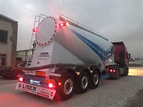 Semi Remorque Citerne Lider Model New Cement Tanker Neuf Vendre