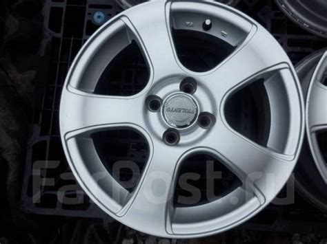 Литые диски R16 на 4х100 из Японии, Violento, 16", 1 шт, 4x100, 73,0 мм ...