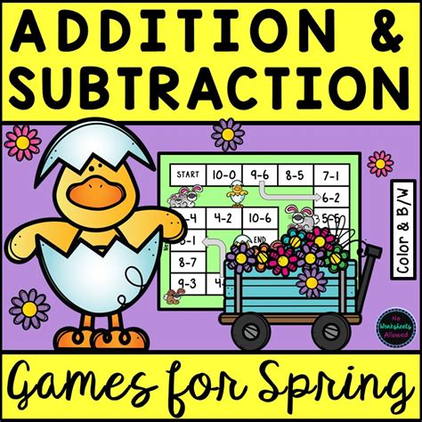 Springeaster Addition And Subtraction Games Within 10 Made By Teachers