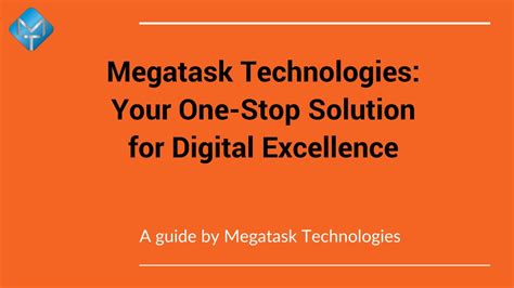 Ppt Megatask Technologies Your One Stop Solution For Digital