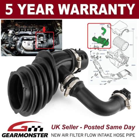 AIR FILTER FLOW INTAKE HOSE PIPE FOR FORD FOCUS MK2 C MAX VOLVO 1 6