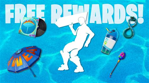 All Fortnite Summer Event Free Rewards No Sweat Summer Rebuild