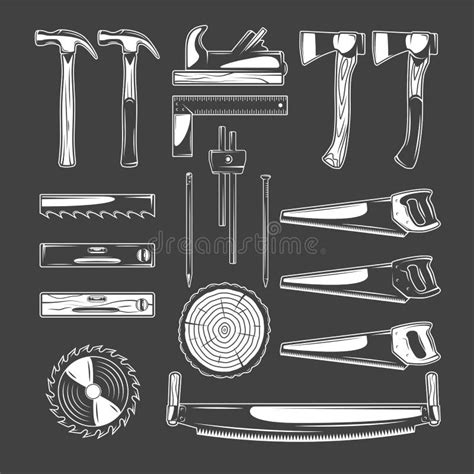 Carpentry Symbols Stock Illustrations 872 Carpentry Symbols Stock