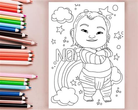 10 Colouring Raya Page Bundle - Color Raya Dragon - Raya and The last ...