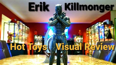 Visual Review Hot Toys Mms Erik Killmonger Black Panther Youtube