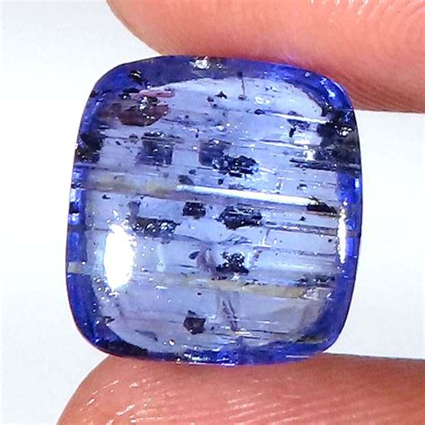 Natürlich Blau Tansanit Kissen Cabochon Lose Edelstein 8 50 Cts