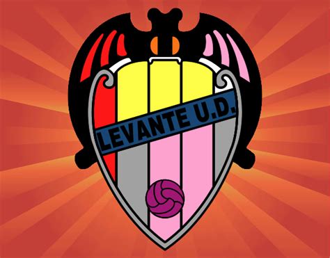 Dibujo De Escudo Del Levante Ud Pintado Por En Dibujos Net El D A