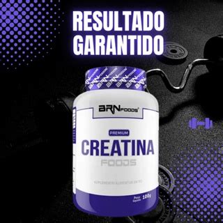 Kit 03x Creatina Monohidratada Brn Foods Original100 Shopee Brasil