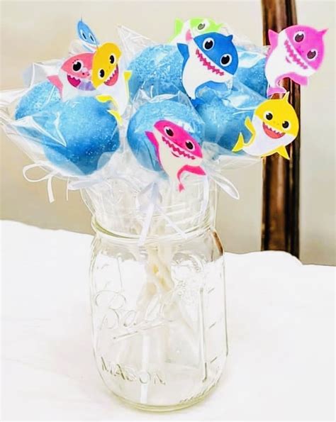 Baby Shark Cake Pops Cabbit Cakes