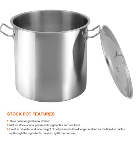 Stainless Steel Stock Pot 262830323640cm Big Stockpot Commercial