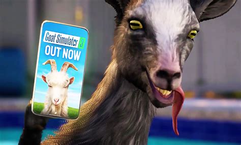 Goat Simulator Un Trailer De Lancement Qui A De Quoi Nous Rendre