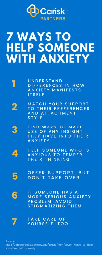 7 Ways To Help Someone With Anxiety Blog