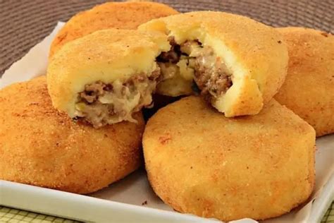 Batata Empanada Recheada XtudoReceitas