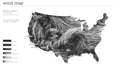 US Wind Map