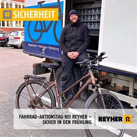 Fahrrad Aktionstag Bei Reyher Sicher In Den Fr Hling Reyher