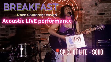 Dove Cameron Breakfast Acoustic Live Performance Youtube Music