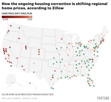 These 2 Maps Show The Us Home Price Correction Is Sharper—and More