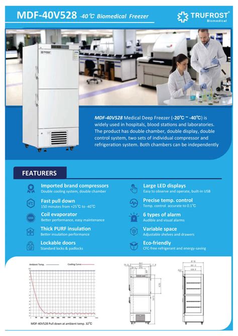 MDF 40V528 F Trufrost Biomedical