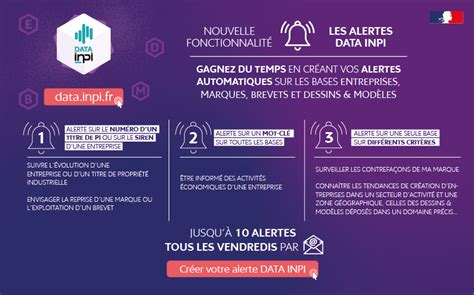 Data Inpi Cr Er Une Alerte Sur Une Marque Un Brevet Un Dessin