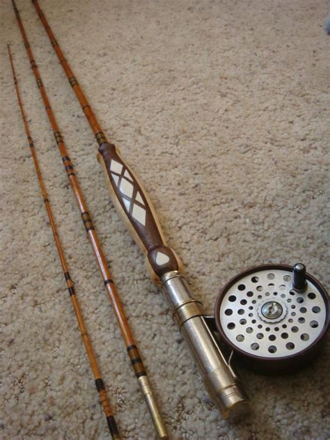 Refurbished Antique Bamboo Fly Rod Best Custom Rod Or Reel