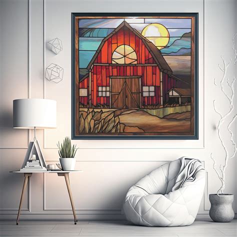 Barn Counted Cross Stitch Pattern Etsy