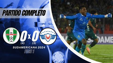 Real Tomayapo Vs Jorge Wilstermann Copa Sudamericana 2024 Fase 1