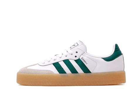 Adidas Samba White Collegiate Green Gum Sneakers Id0440