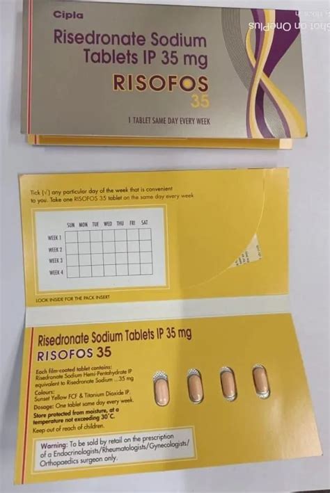 Risedronate Sodium Tablet 35 Mg At Rs 258stripe In Nagpur Id