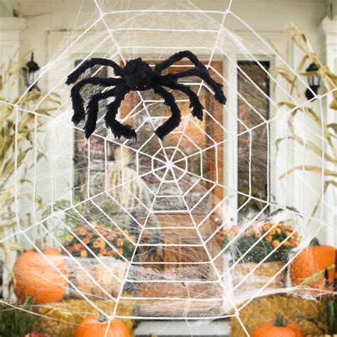 Halloween Cobweb Decorations