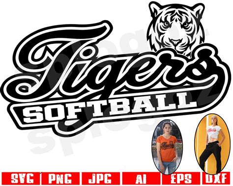 Tigers Softball Svg Tiger Softball Svg Tigers Softball Png Tigers Svg