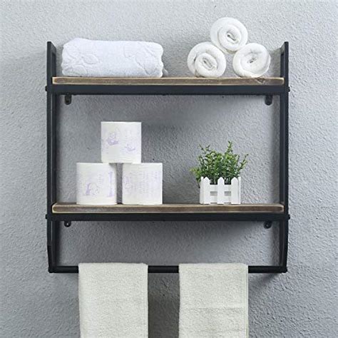 Bathroom Wall Shelf Black Metal – Everything Bathroom