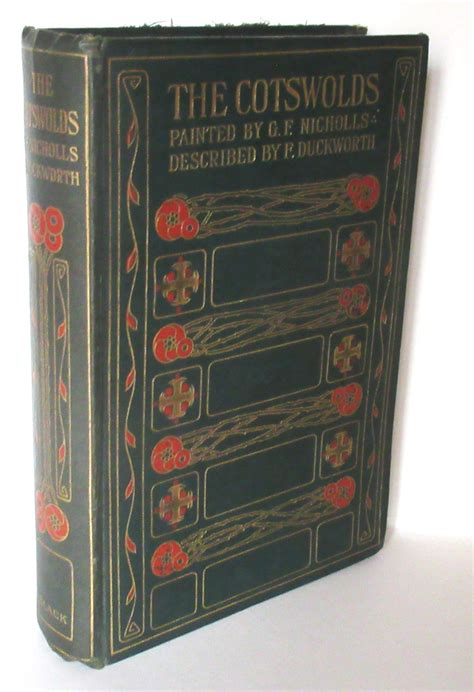 The Cotswolds By F Duckworth Illustrated By G F Nicholls Very Good