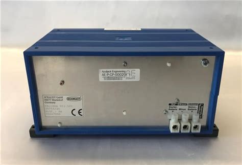 Schaudt Elektroblock Ebl 100 Fuseboard With Integrated Charger