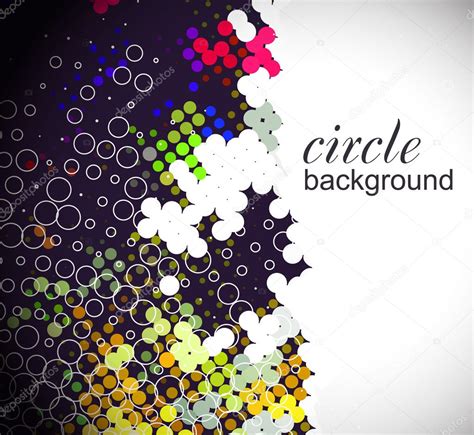 Circle pattern background Stock Vector by ©redshinestudio 4481069