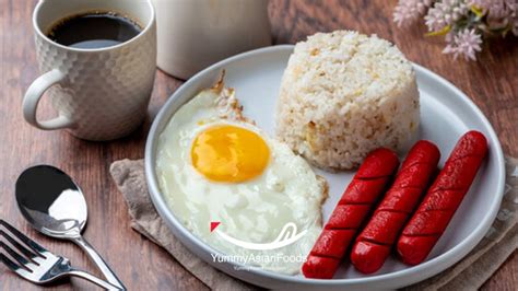 21 Most Popular Filipino Rice Breakfast Dishes - Yummy Asian Foods