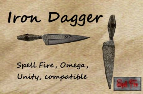 Second Life Marketplace - Iron Dagger